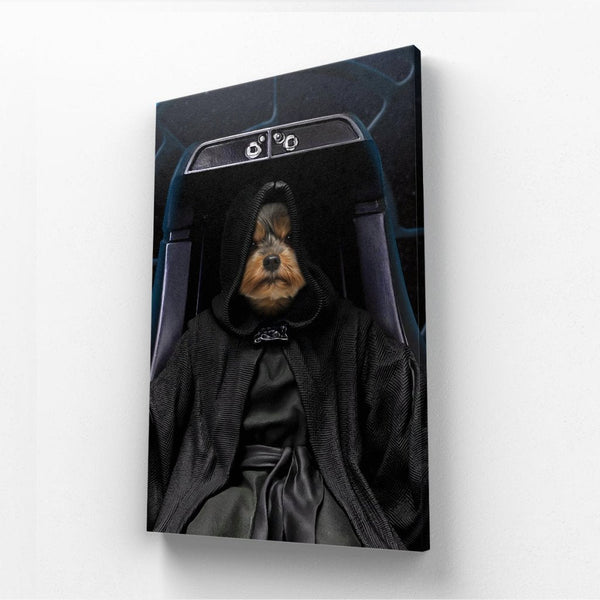 Galactic Emperor Custom Pet Canvas | Custom Pet Portrait Canvas | Paw & Glory