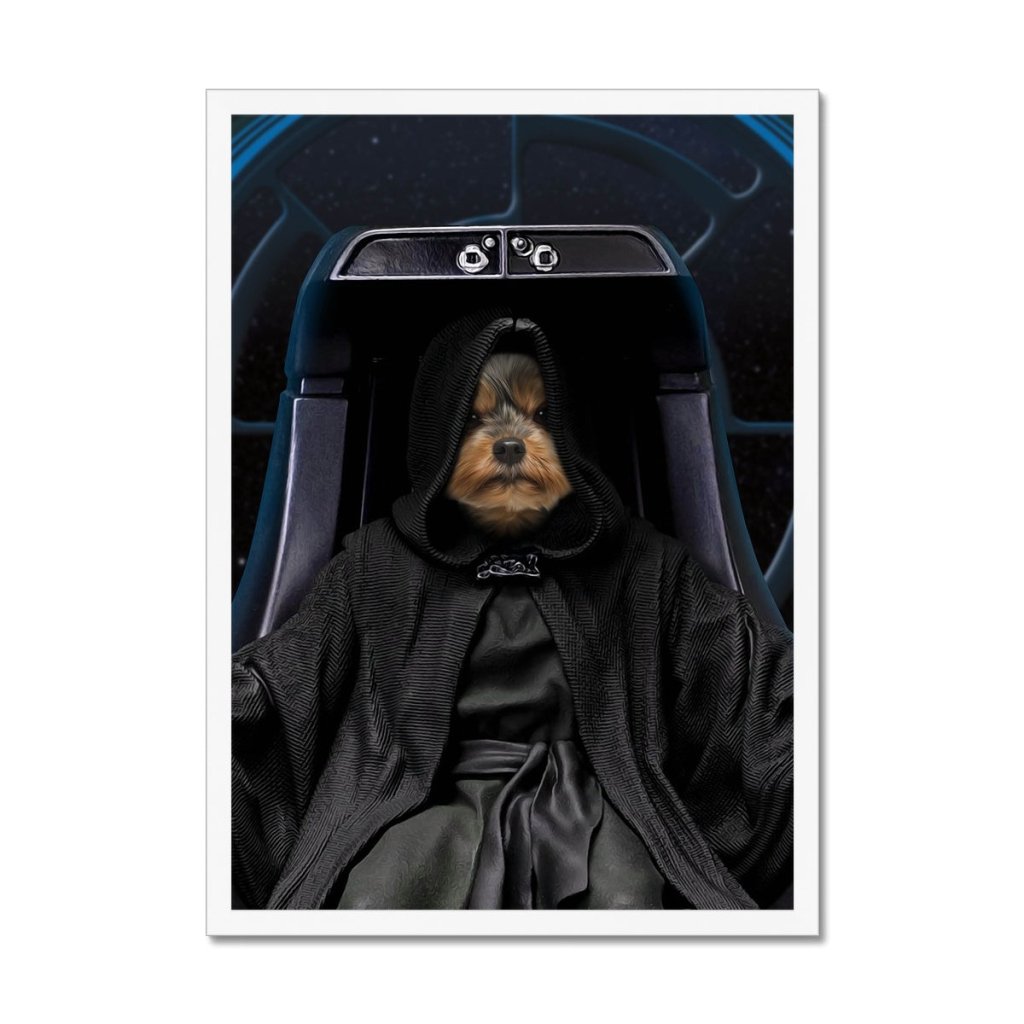 The Empawror (Star Wars Inspired): Custom Pet Portrait - Paw & Glory - Dog Portraits - Pet Portraits