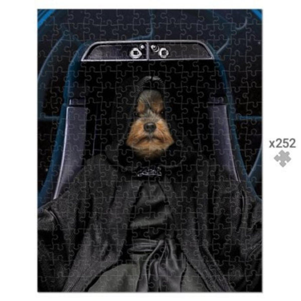 Galactic Emperor Custom Pet Puzzle | Funny Pet Portrait | Paw & Glory