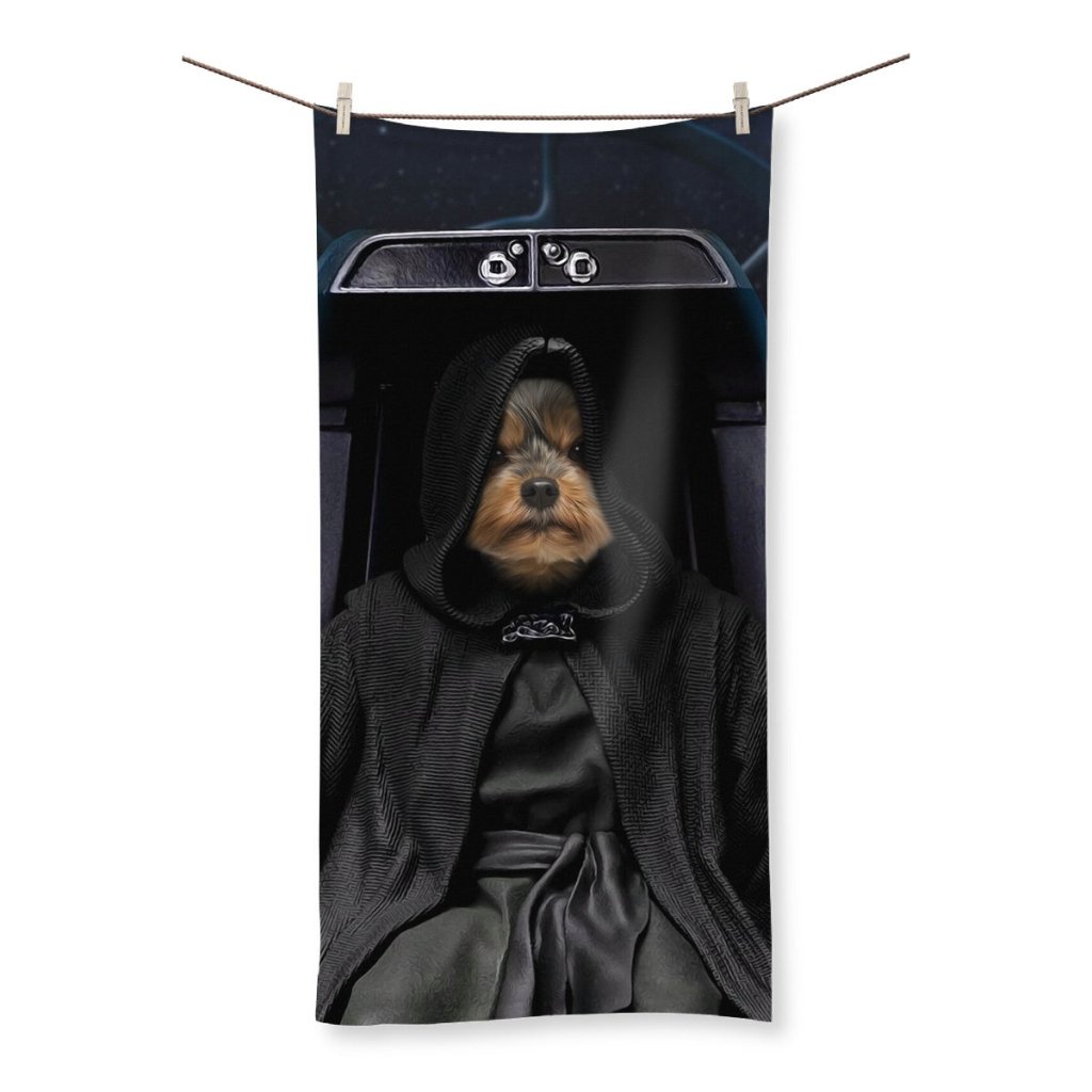 Galactic Emperor Custom Pet Towel | Custom Pet Portrait | Paw & Glory