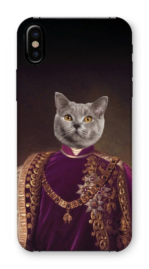 The Emperor: Custom Pet Phone Case - Paw & Glory - Dog Portraits - Pet Portraits