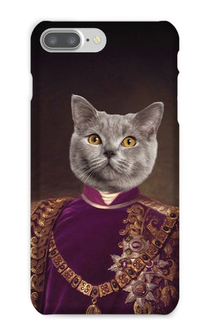 The Emperor: Custom Pet Phone Case - Paw & Glory - Dog Portraits - Pet Portraits
