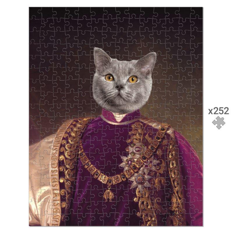 Pet Portraits | The Emperor: Custom Pet Puzzle | Paw & Glory