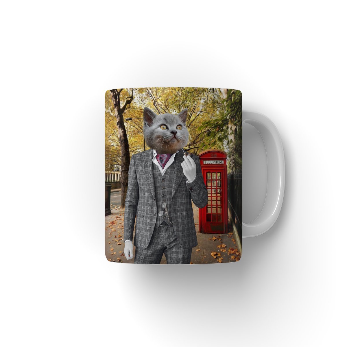 Pet Portraits | The English Gent: Custom Pet Coffee Mug | Paw & Glory