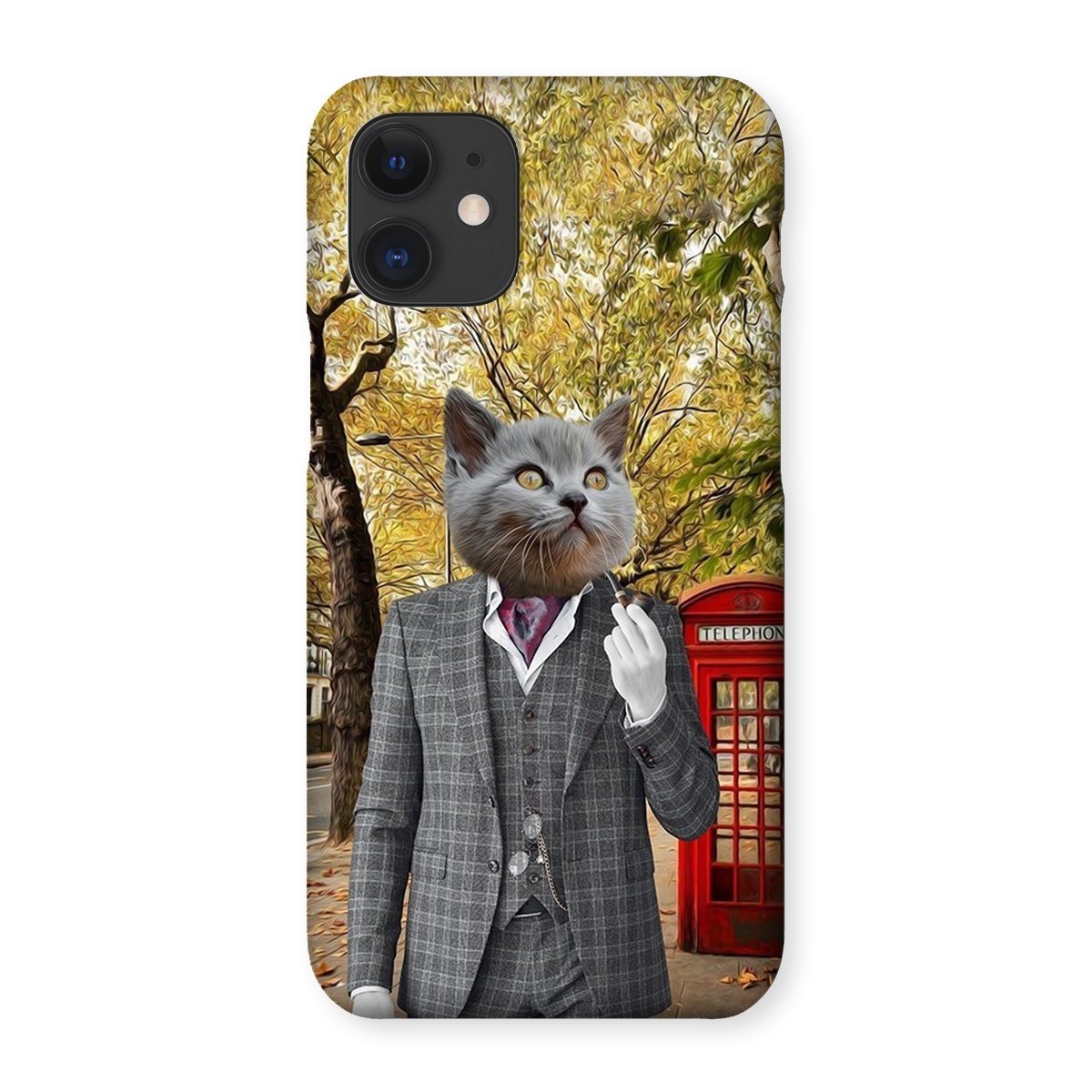 Pet Portraits | The English Gent: Custom Pet Phone Case | Paw & Glory