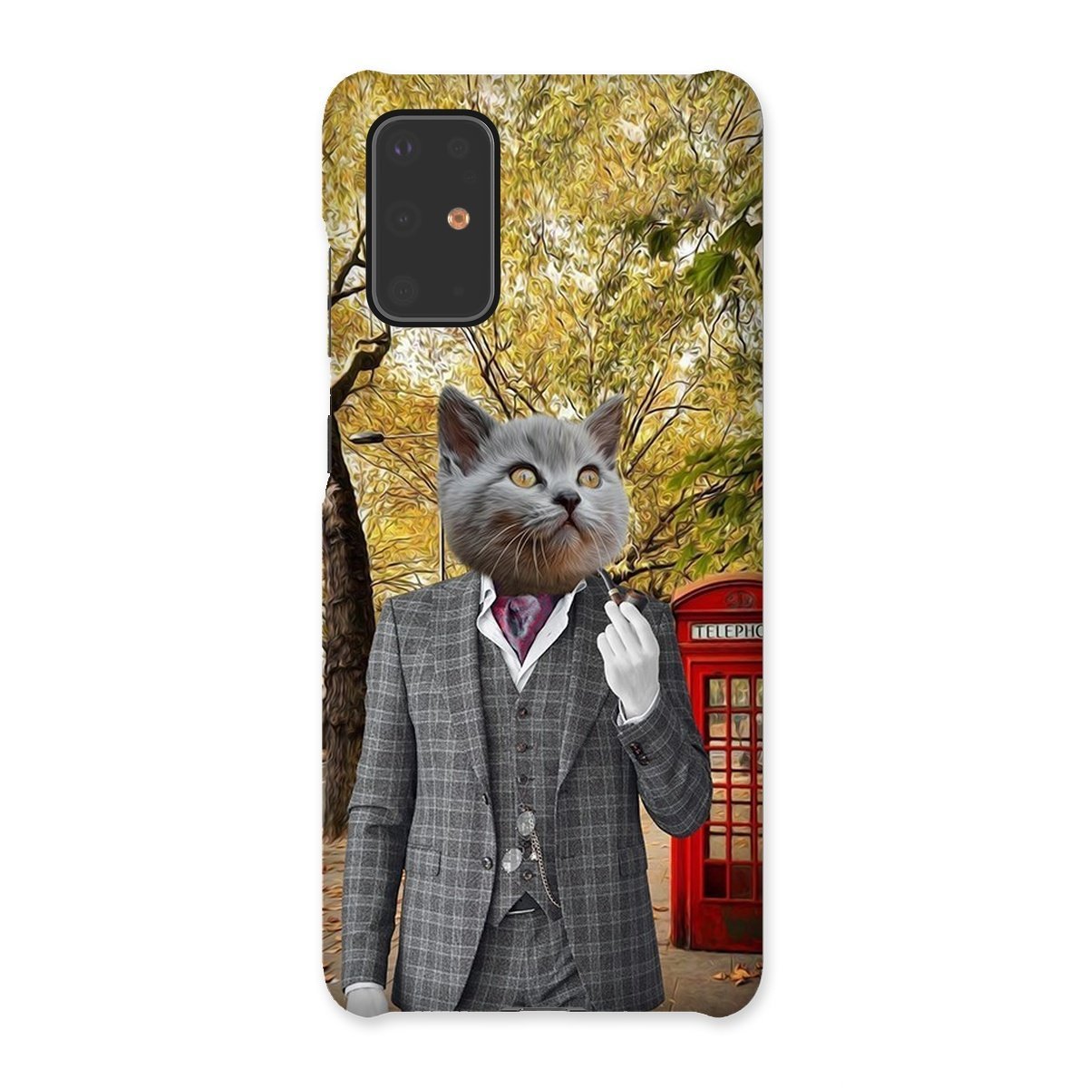 Pet Portraits | The English Gent: Custom Pet Phone Case | Paw & Glory