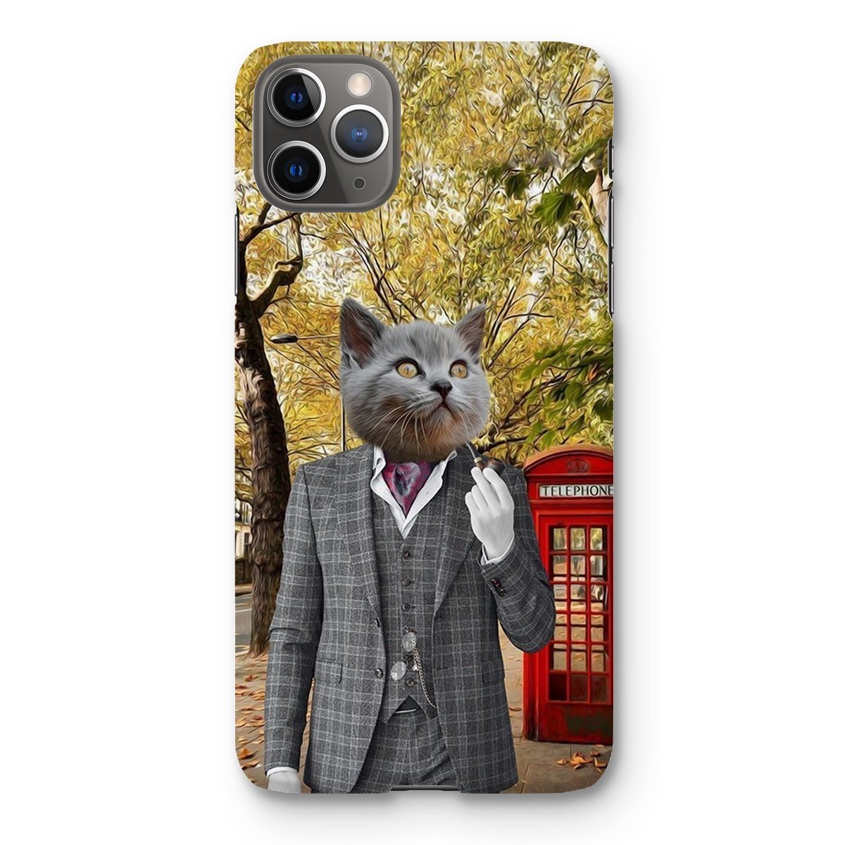 Pet Portraits | The English Gent: Custom Pet Phone Case | Paw & Glory