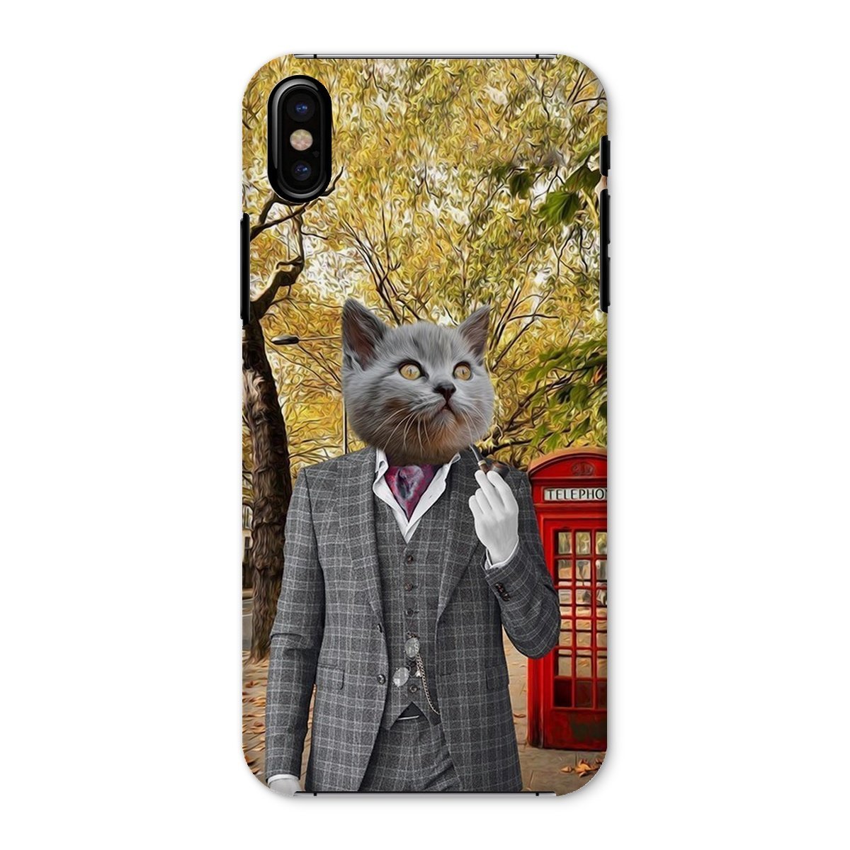 Pet Portraits | The English Gent: Custom Pet Phone Case | Paw & Glory
