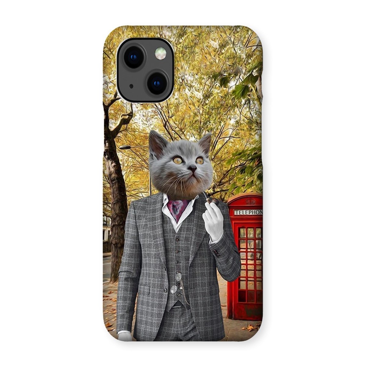 Pet Portraits | The English Gent: Custom Pet Phone Case | Paw & Glory