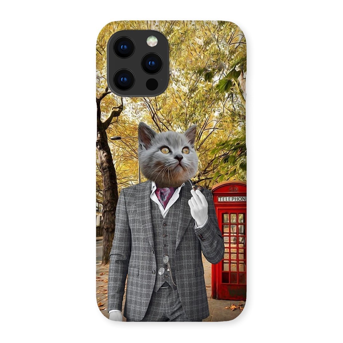 Pet Portraits | The English Gent: Custom Pet Phone Case | Paw & Glory