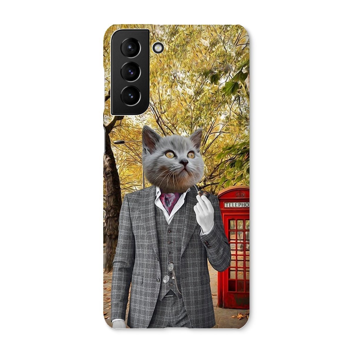 Pet Portraits | The English Gent: Custom Pet Phone Case | Paw & Glory