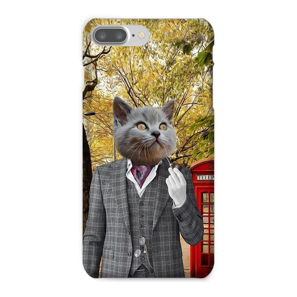 Pet Portraits | The English Gent: Custom Pet Phone Case | Paw & Glory