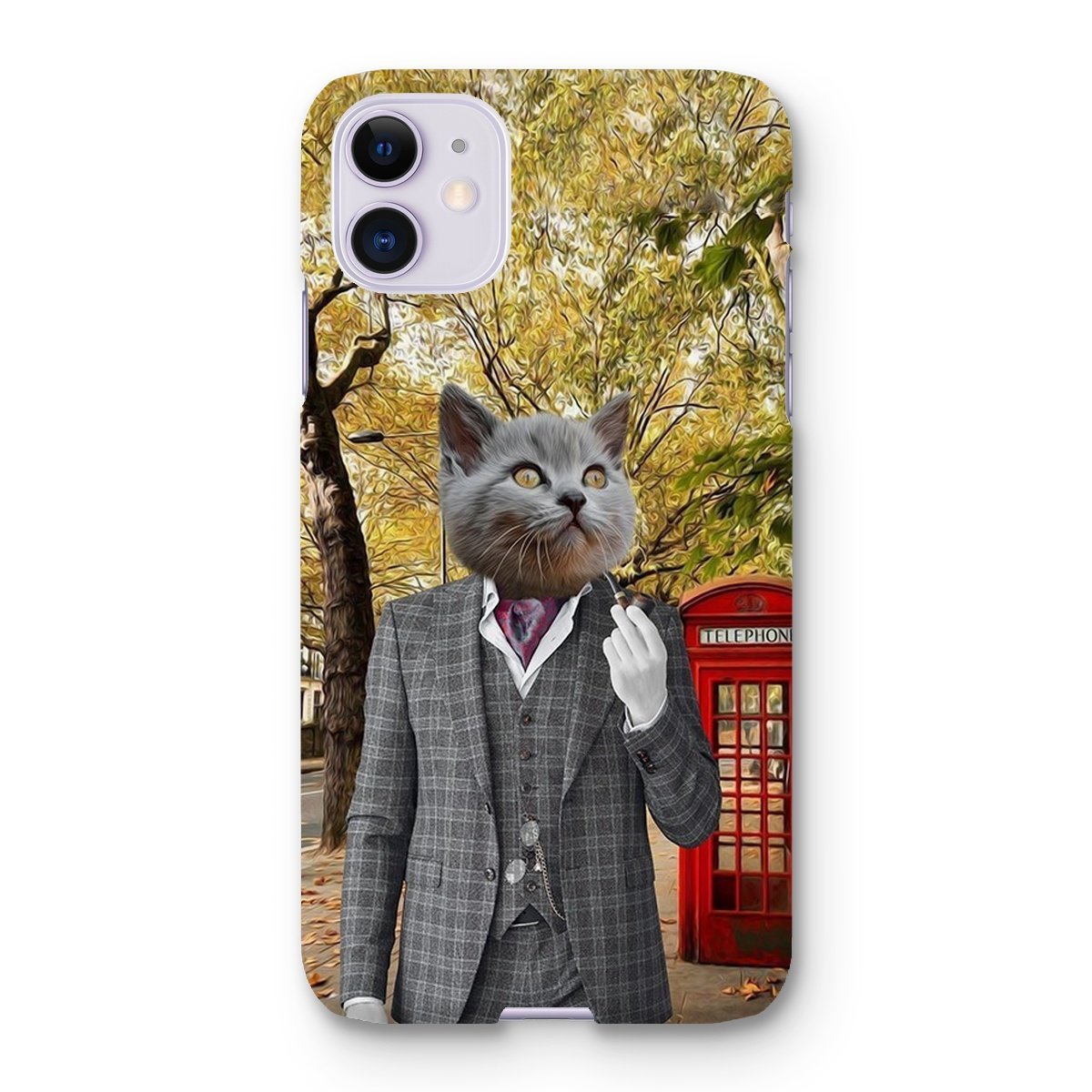 Pet Portraits | The English Gent: Custom Pet Phone Case | Paw & Glory