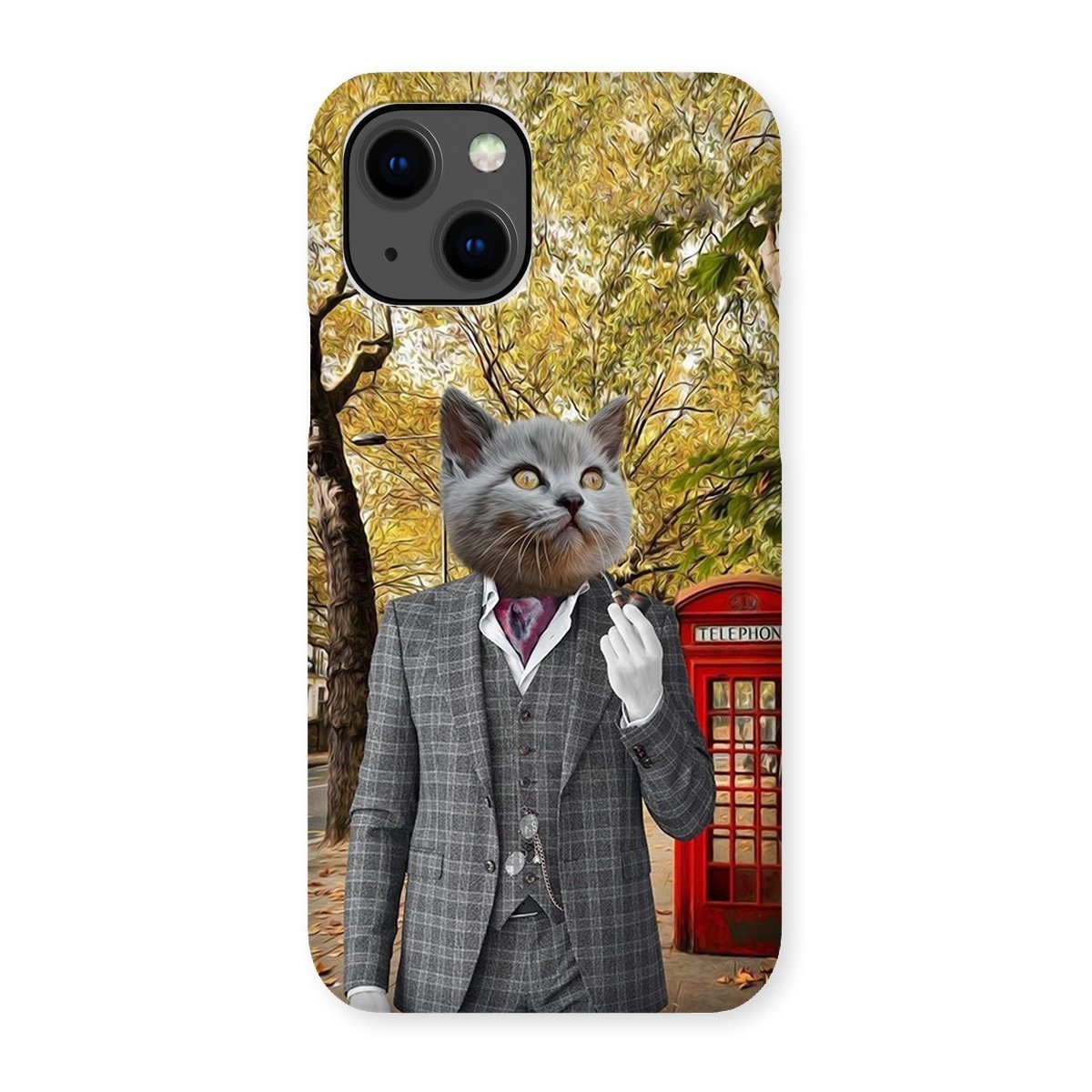 Pet Portraits | The English Gent: Custom Pet Phone Case | Paw & Glory