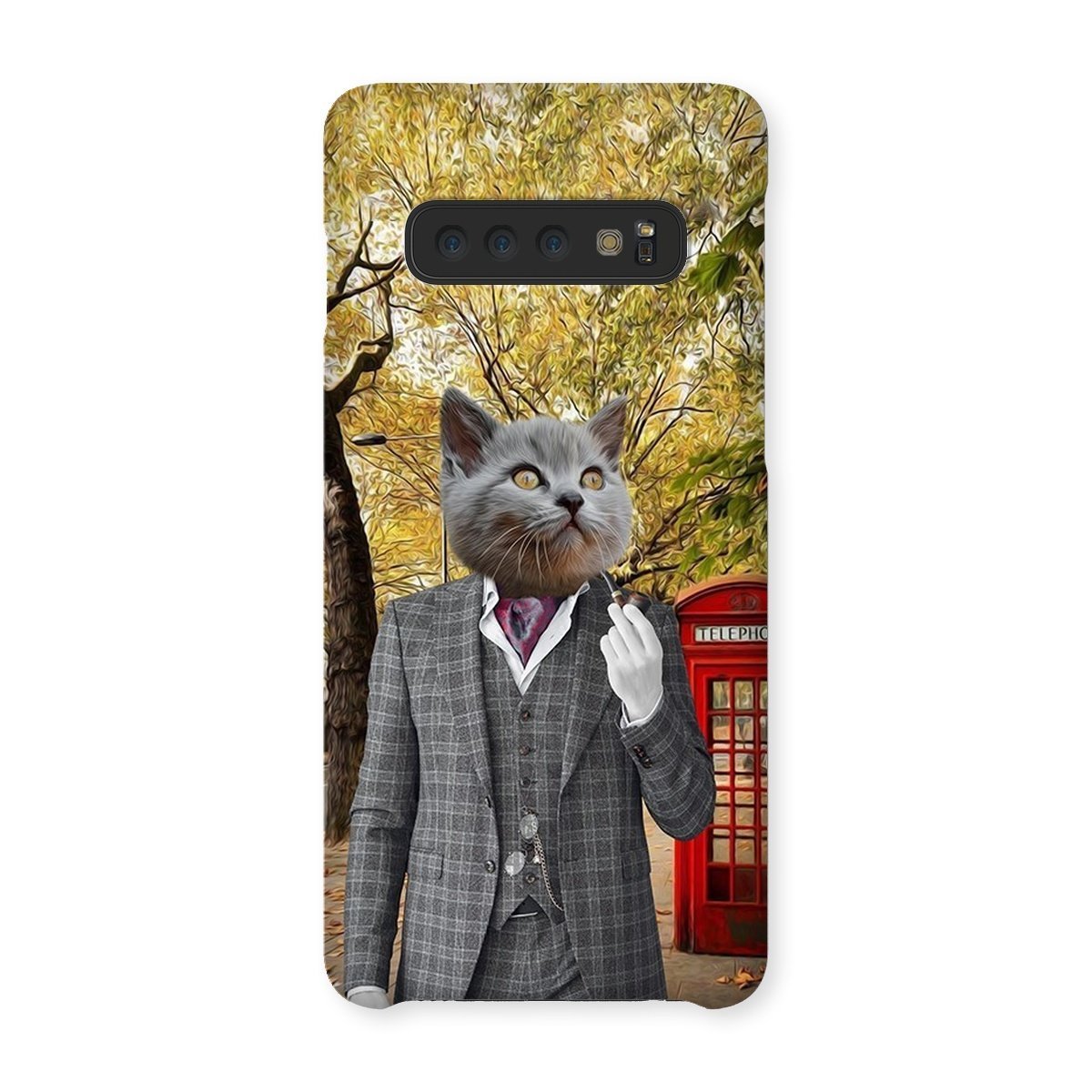 Pet Portraits | The English Gent: Custom Pet Phone Case | Paw & Glory