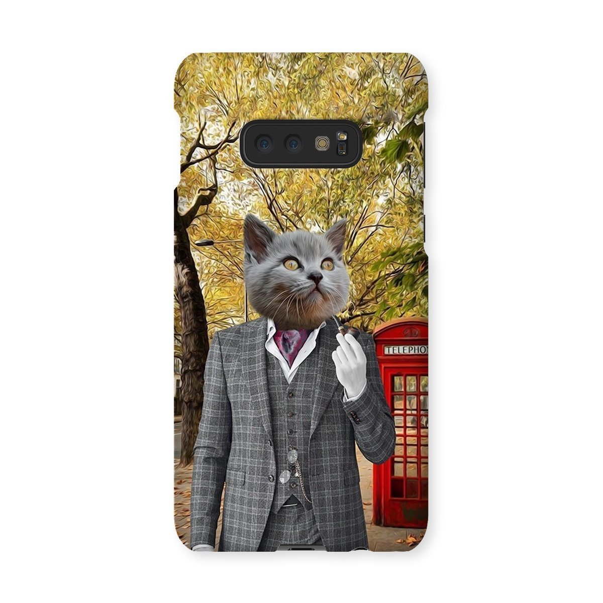 Pet Portraits | The English Gent: Custom Pet Phone Case | Paw & Glory
