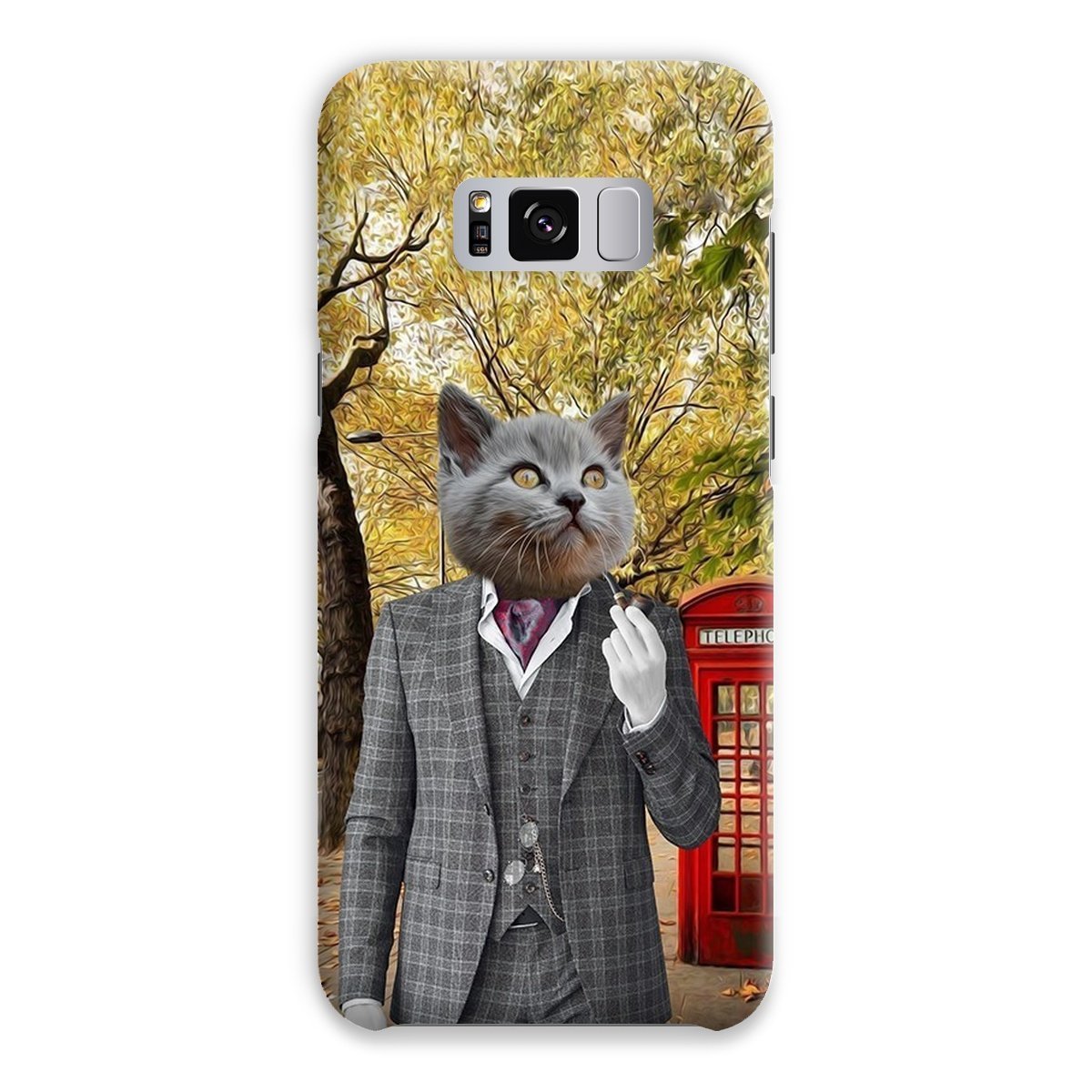 Pet Portraits | The English Gent: Custom Pet Phone Case | Paw & Glory