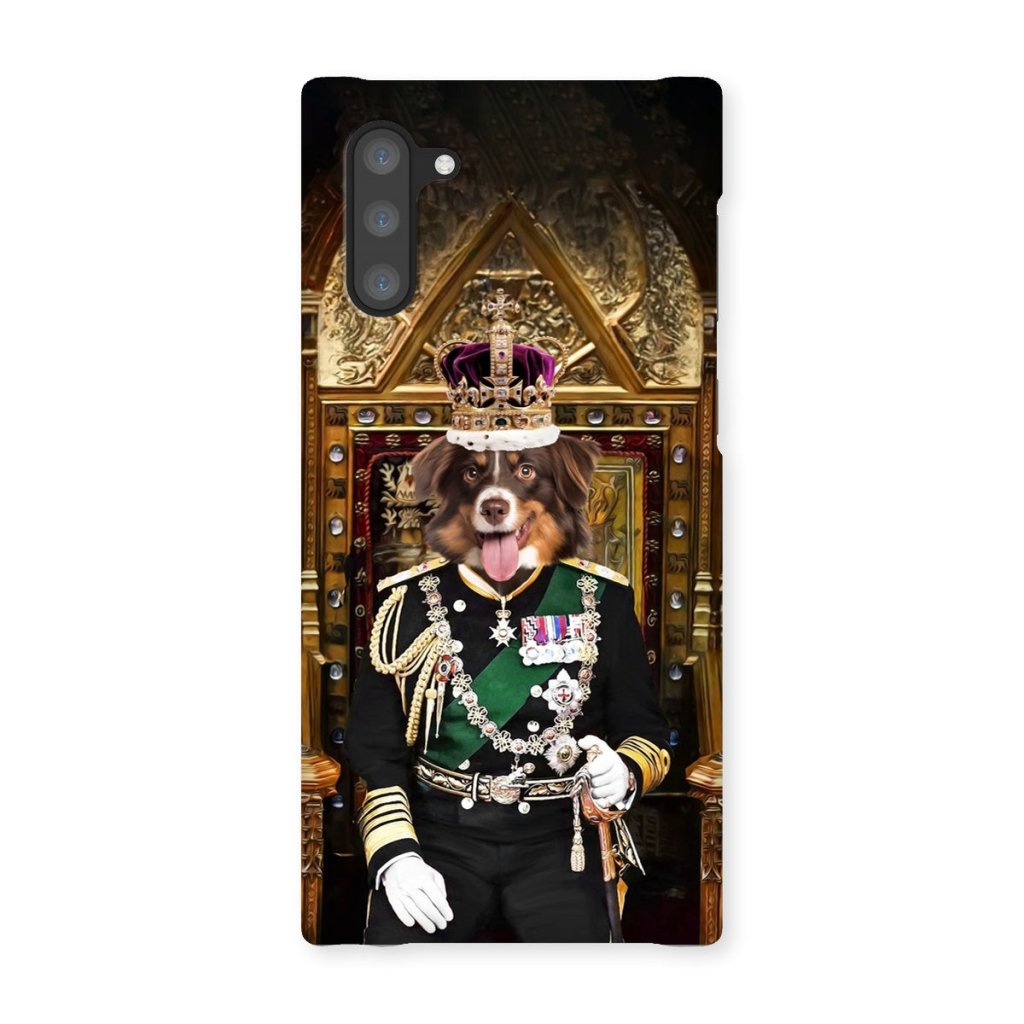 Pet Portraits | The English King: Custom Pet Phone Case | Paw & Glory