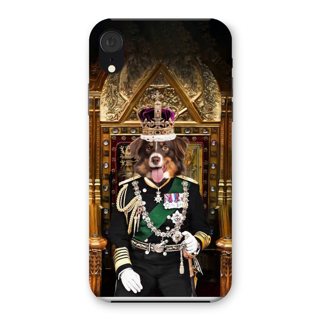 Pet Portraits | The English King: Custom Pet Phone Case | Paw & Glory