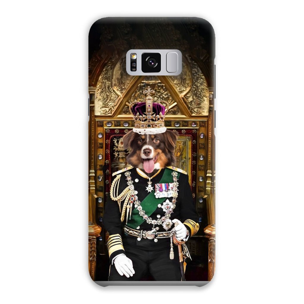 Pet Portraits | The English King: Custom Pet Phone Case | Paw & Glory