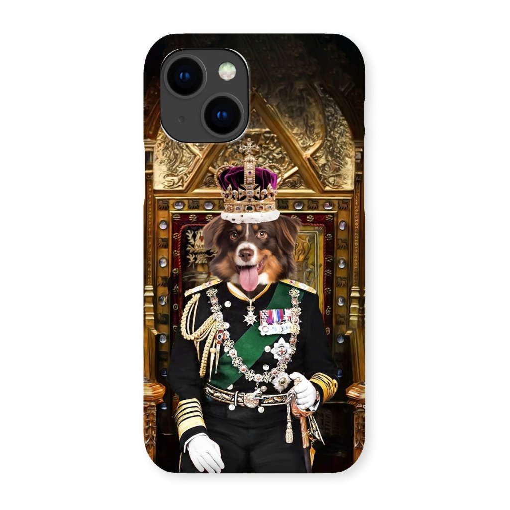 Pet Portraits | The English King: Custom Pet Phone Case | Paw & Glory