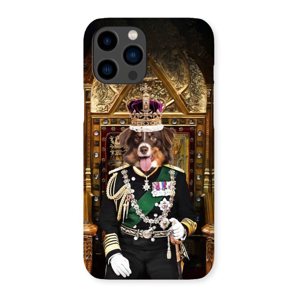Pet Portraits | The English King: Custom Pet Phone Case | Paw & Glory