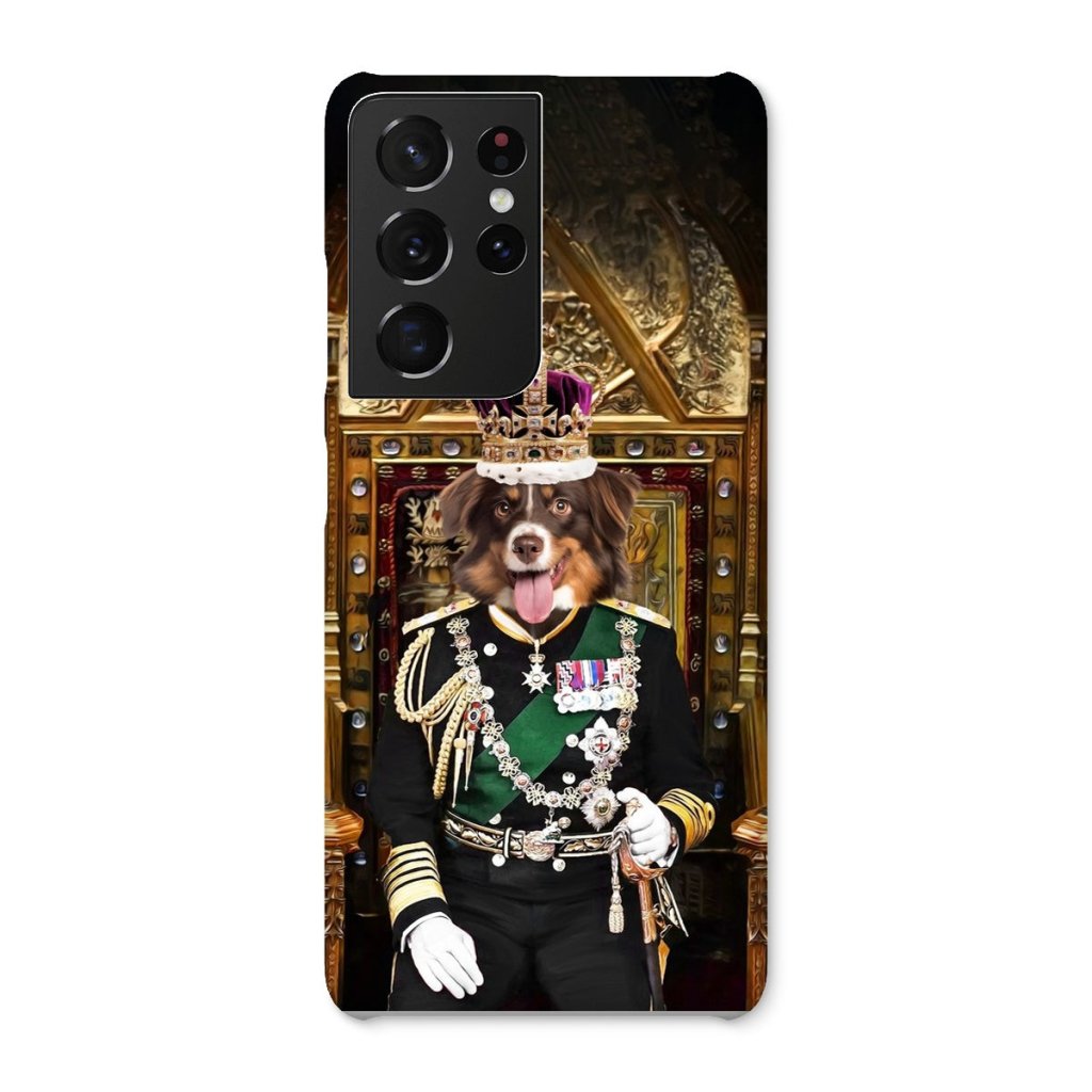 Pet Portraits | The English King: Custom Pet Phone Case | Paw & Glory