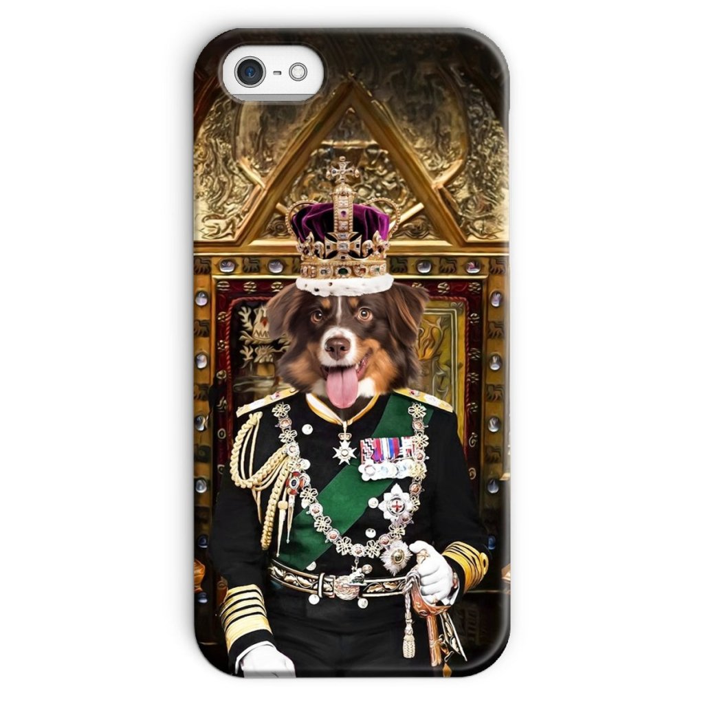 Pet Portraits | The English King: Custom Pet Phone Case | Paw & Glory