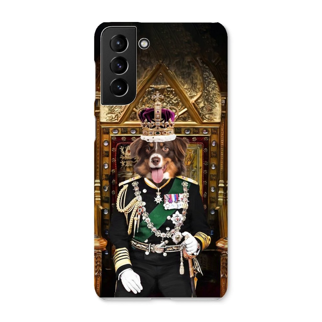 Pet Portraits | The English King: Custom Pet Phone Case | Paw & Glory