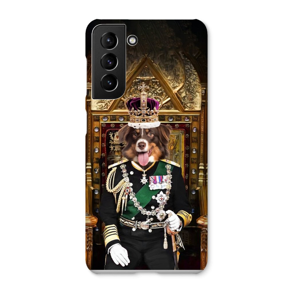 Pet Portraits | The English King: Custom Pet Phone Case | Paw & Glory