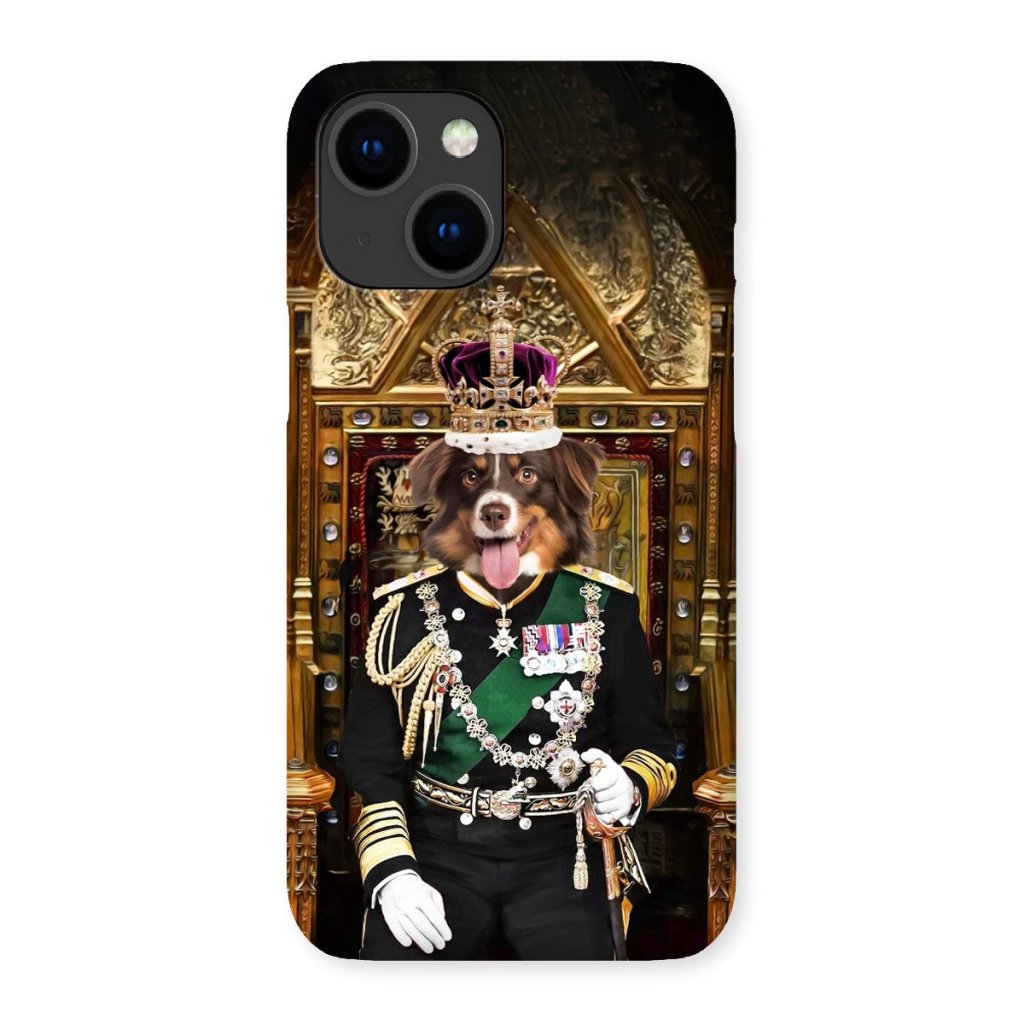 Pet Portraits | The English King: Custom Pet Phone Case | Paw & Glory