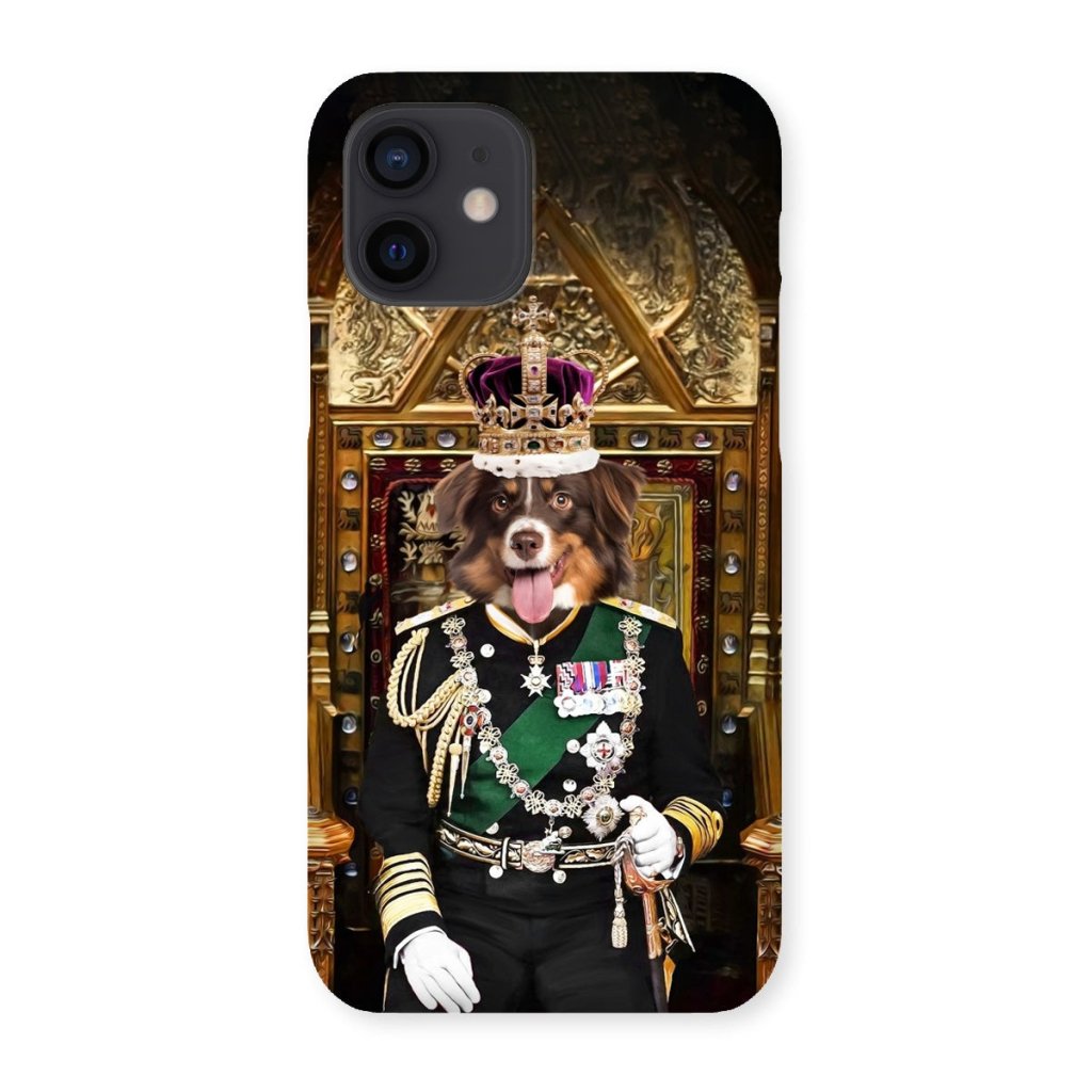 Pet Portraits | The English King: Custom Pet Phone Case | Paw & Glory