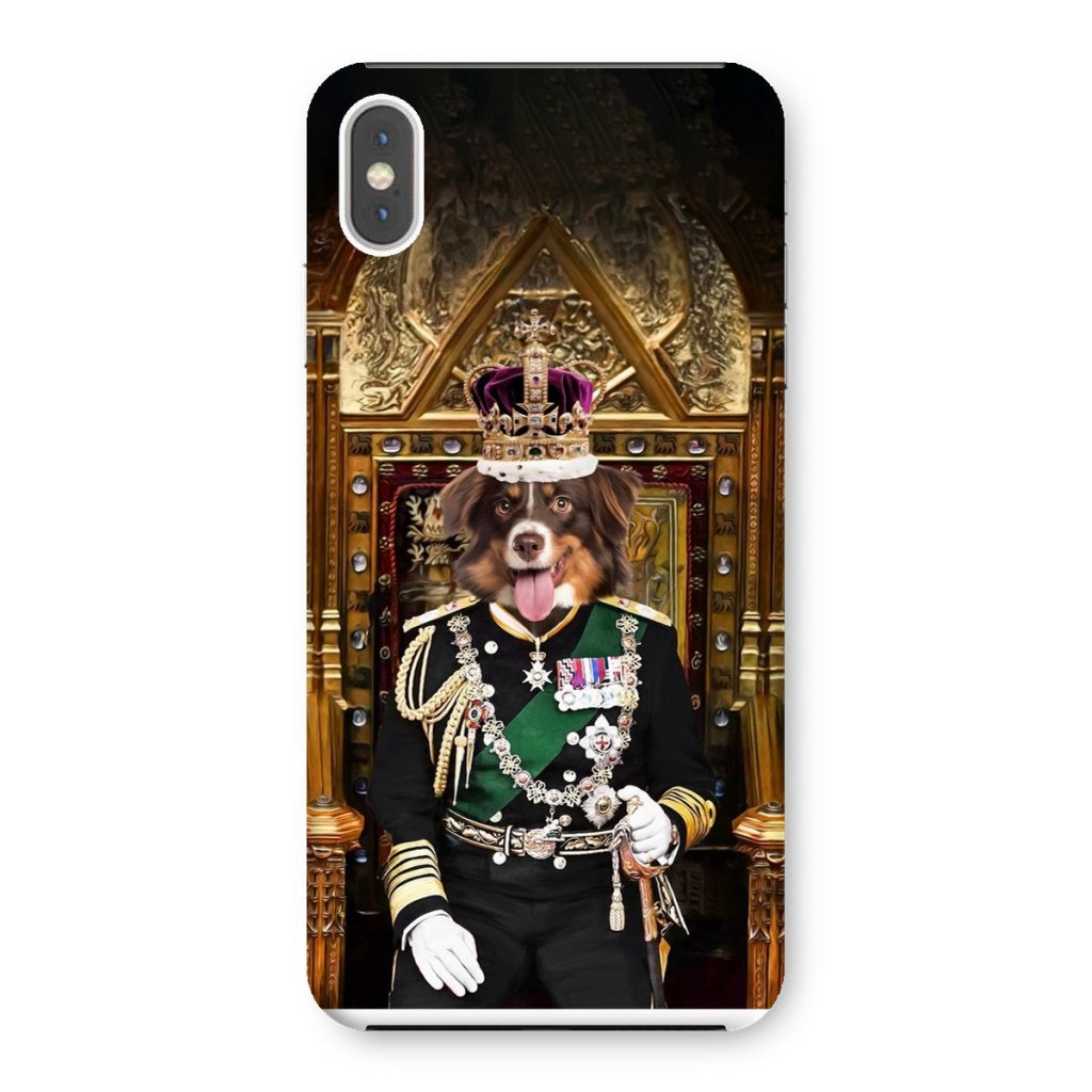 Pet Portraits | The English King: Custom Pet Phone Case | Paw & Glory