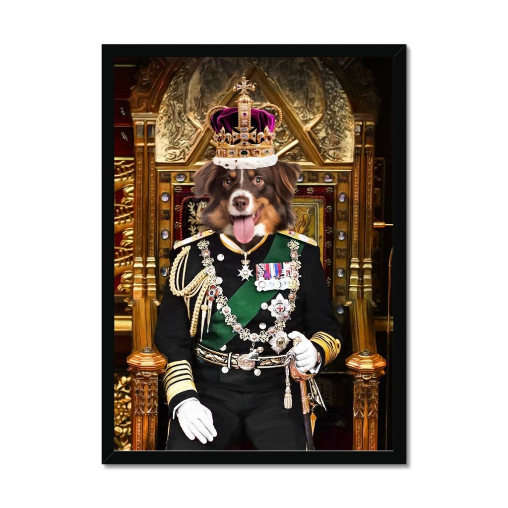 Pet Portraits | The English King: Custom Pet Portrait | Paw & Glory