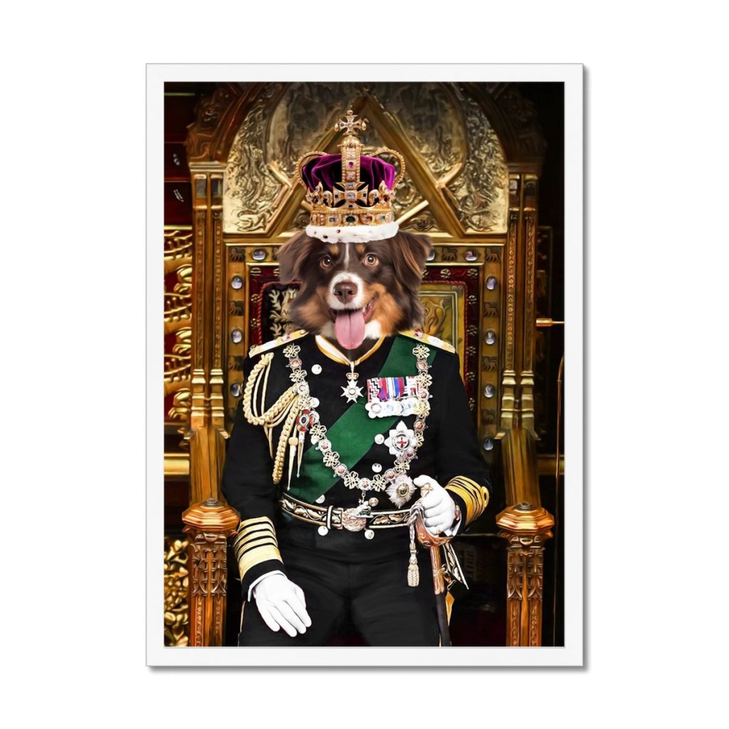 Pet Portraits | The English King: Custom Pet Portrait | Paw & Glory