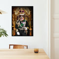 The English King: Custom Pet Portrait