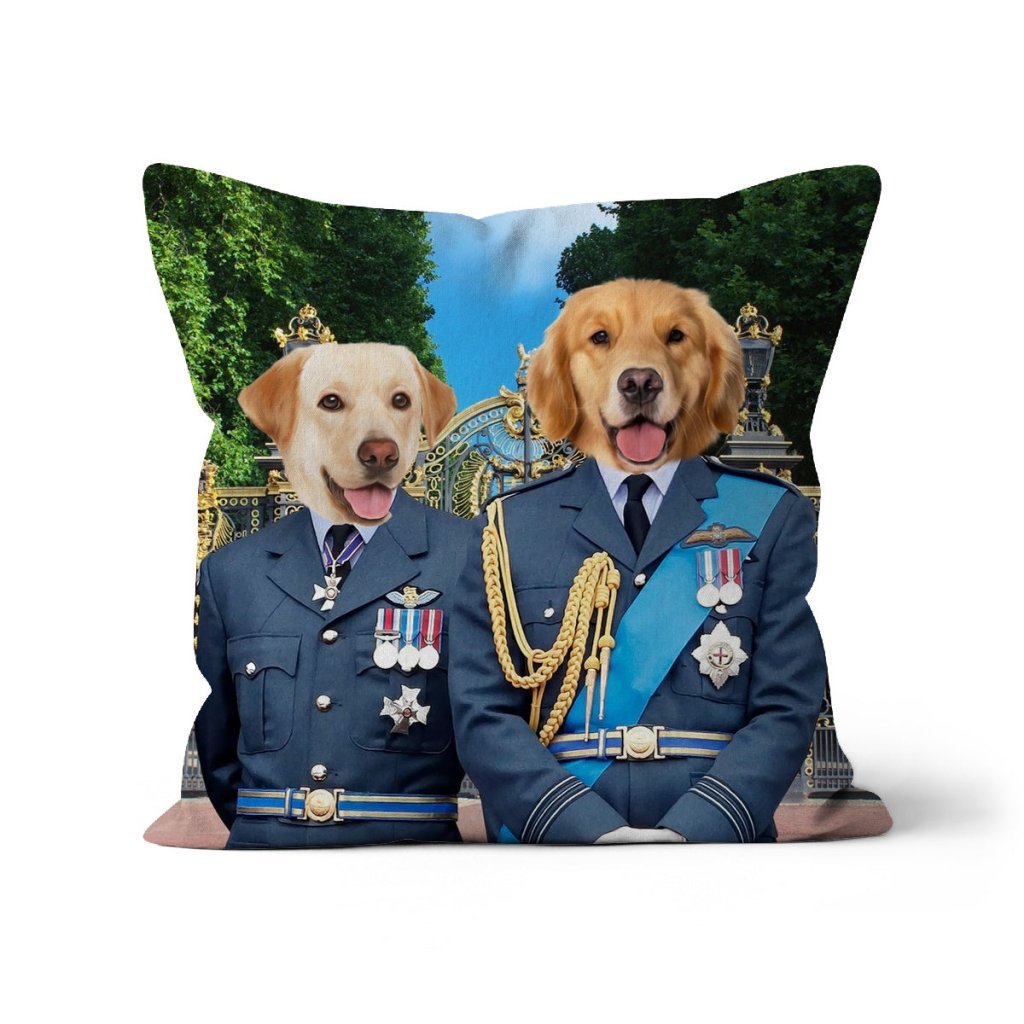 Pet Portraits | The English Princes: Custom Pet Pillow | Paw & Glory