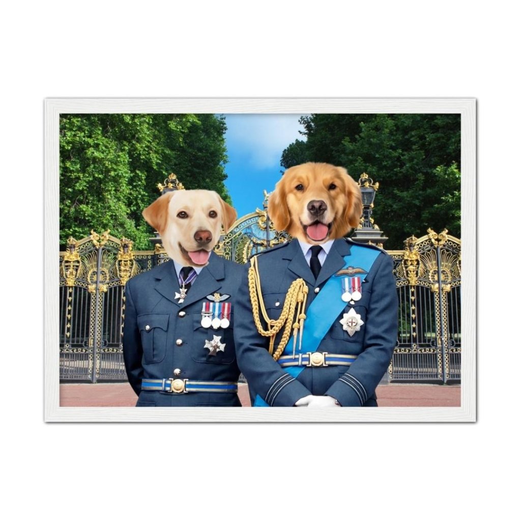 Pet Portraits | The English Princes: Custom Pet Portrait | Paw & Glory