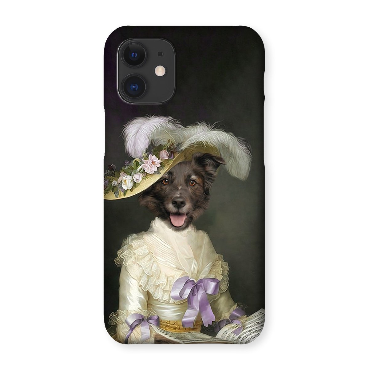 Pet Portraits | The English Rose: Custom Pet Phone Case | Paw & Glory