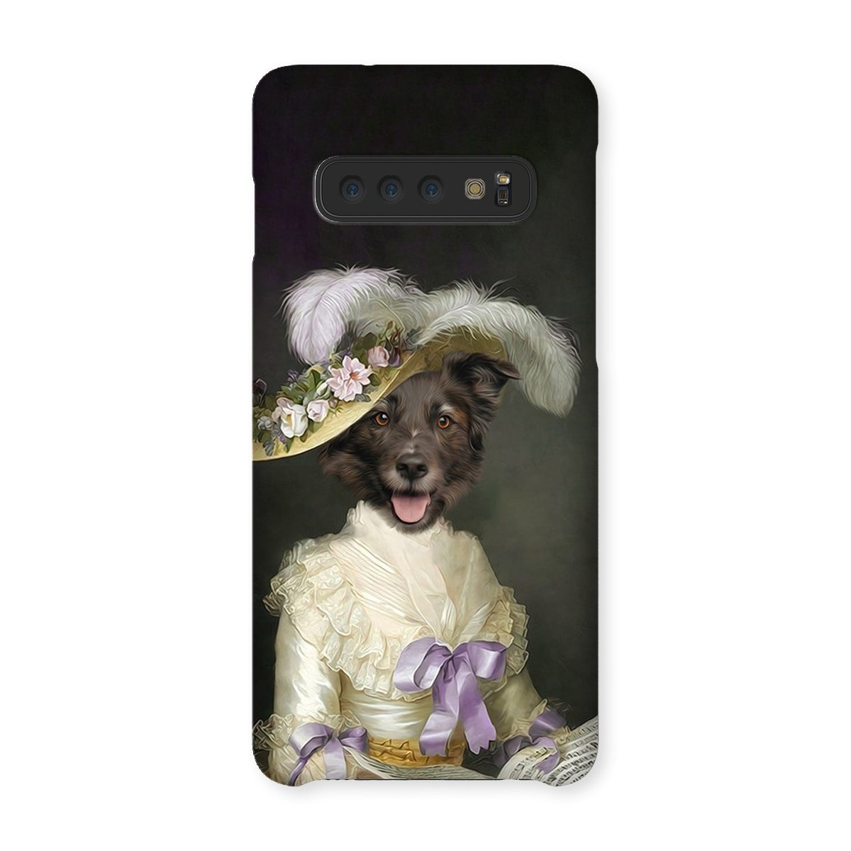 Pet Portraits | The English Rose: Custom Pet Phone Case | Paw & Glory