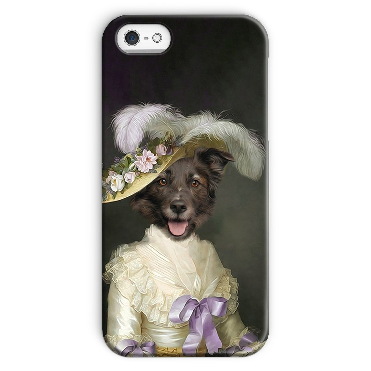 Pet Portraits | The English Rose: Custom Pet Phone Case | Paw & Glory