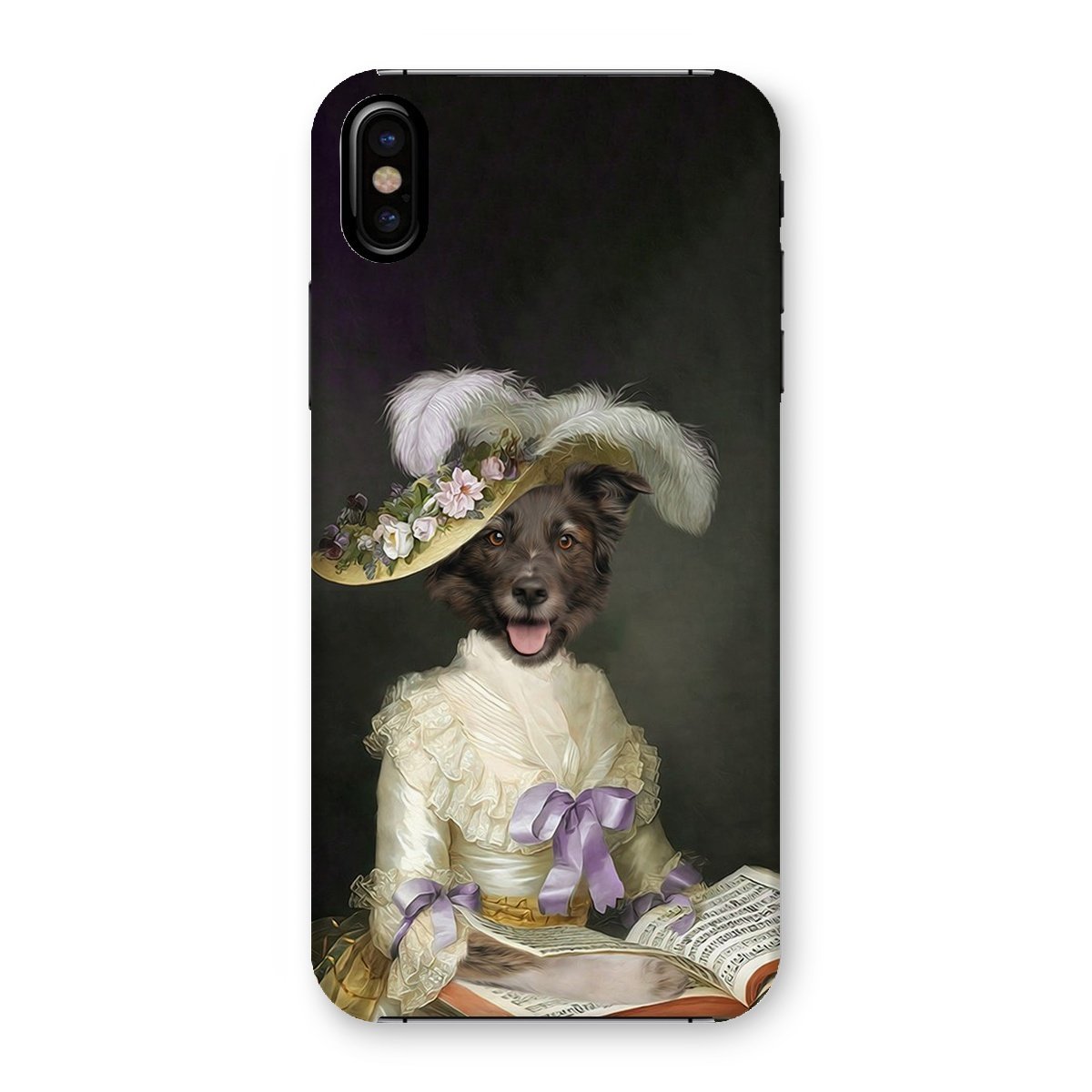 Pet Portraits | The English Rose: Custom Pet Phone Case | Paw & Glory