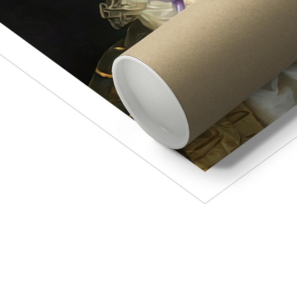 Pet Portraits | The English Rose: Custom Pet Poster | Paw & Glory