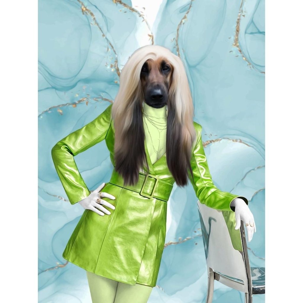 Luxury Glamour Star Custom Digital Download Pet Portrait...