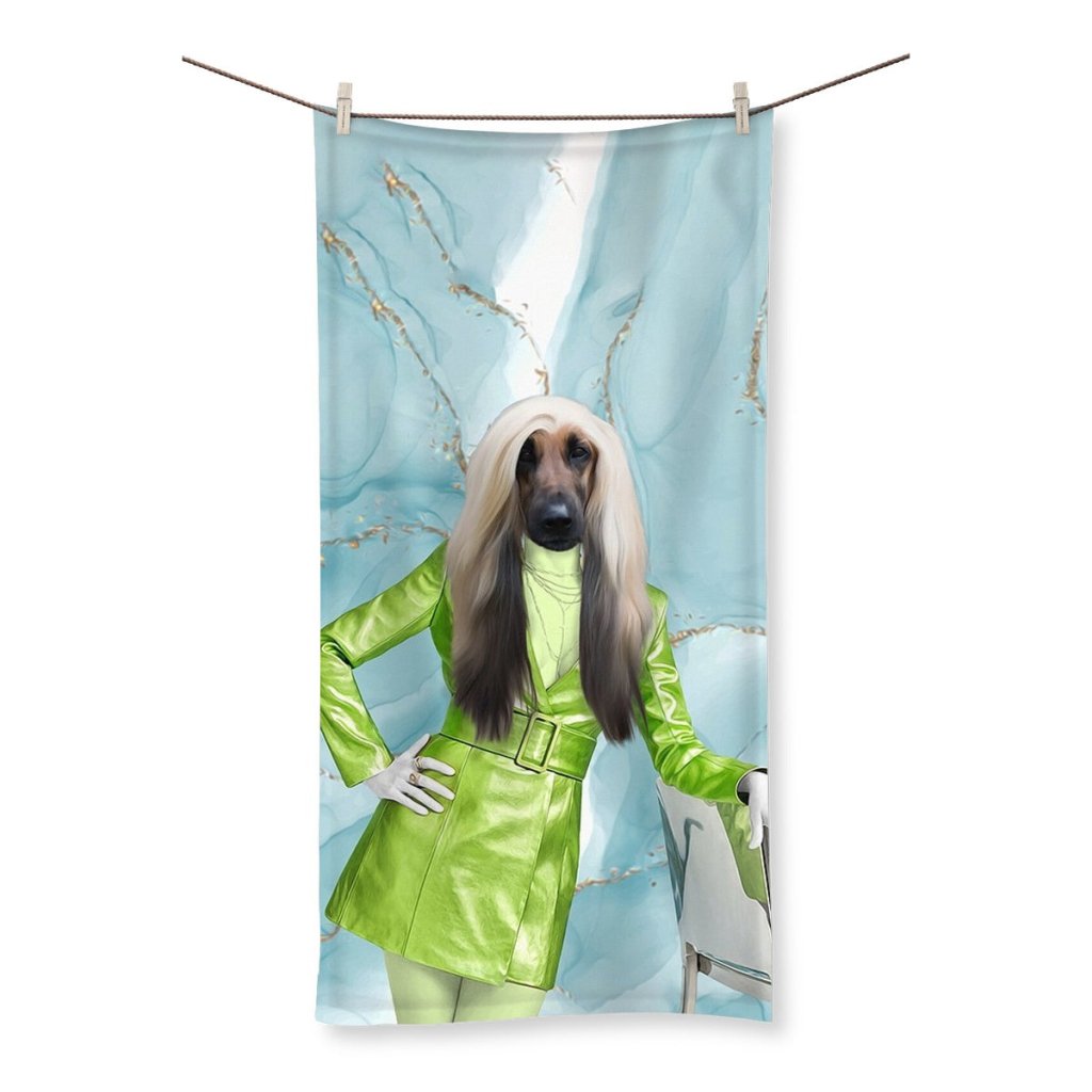 Pet Portraits | The Erika (Real Housewives Of Beverley Hills): Custom Pet Towel | Paw & Glory