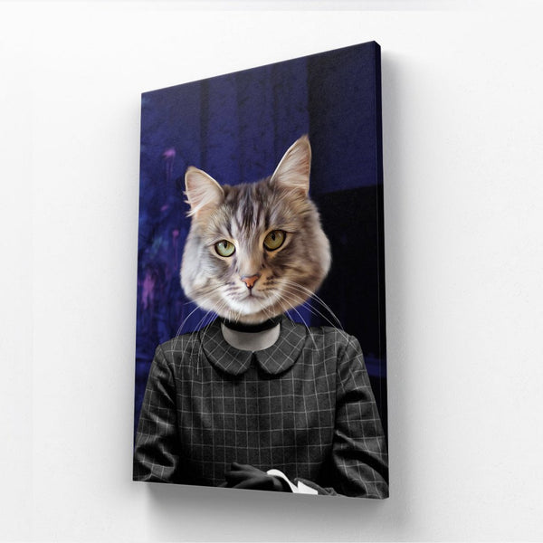 Creepy Orphan Custom Pet Canvas | Custom Pet Portrait Canvas | Paw & Glory