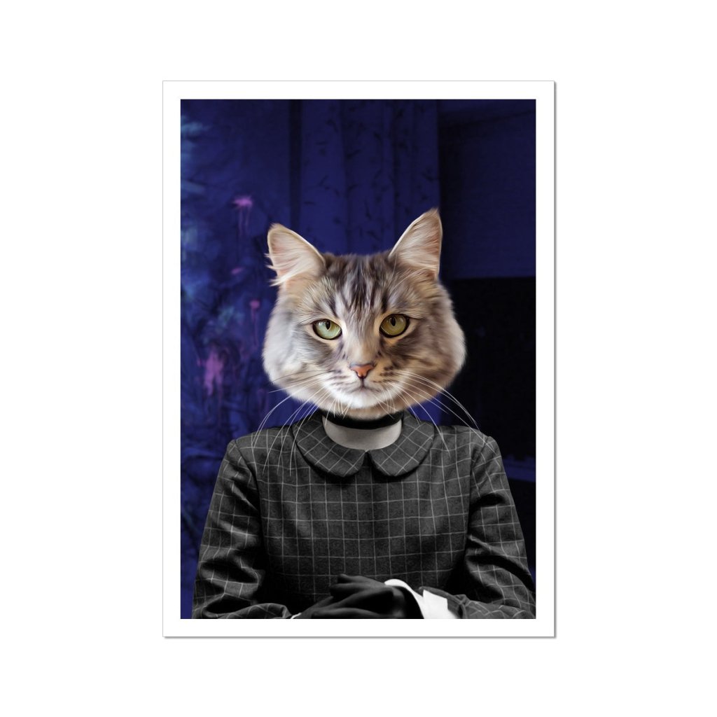 Pet Portraits | The Esther (The Orphan Inspired): Custom Pet Poster | Paw & Glory