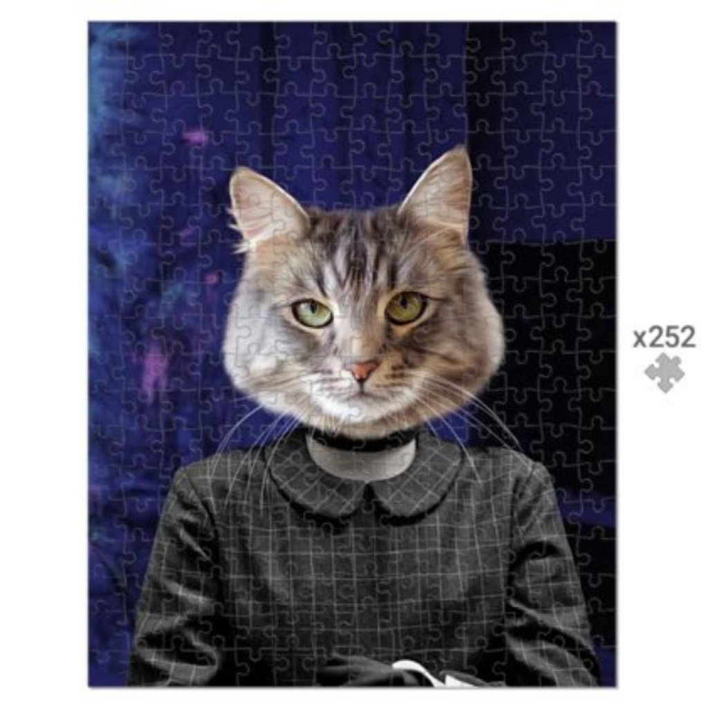 Pet Portraits | The Esther (The Orphan Inspired): Custom Pet Puzzle | Paw & Glory