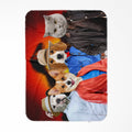 The Explorers (Jurassic Park Inspired): Custom Pet Blanket