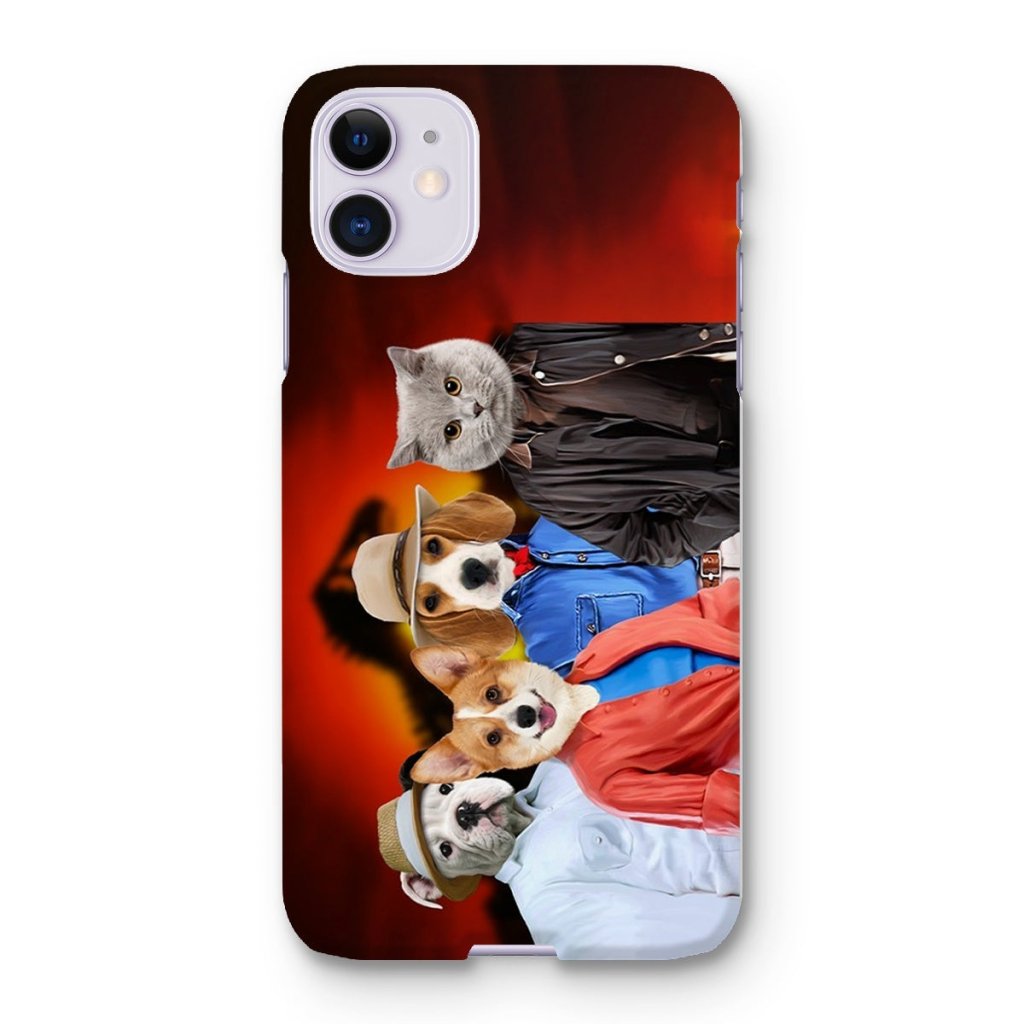 Pet Portraits | The Explorers (Jurassic Park Inspired): Custom Pet Phone Case | Paw & Glory